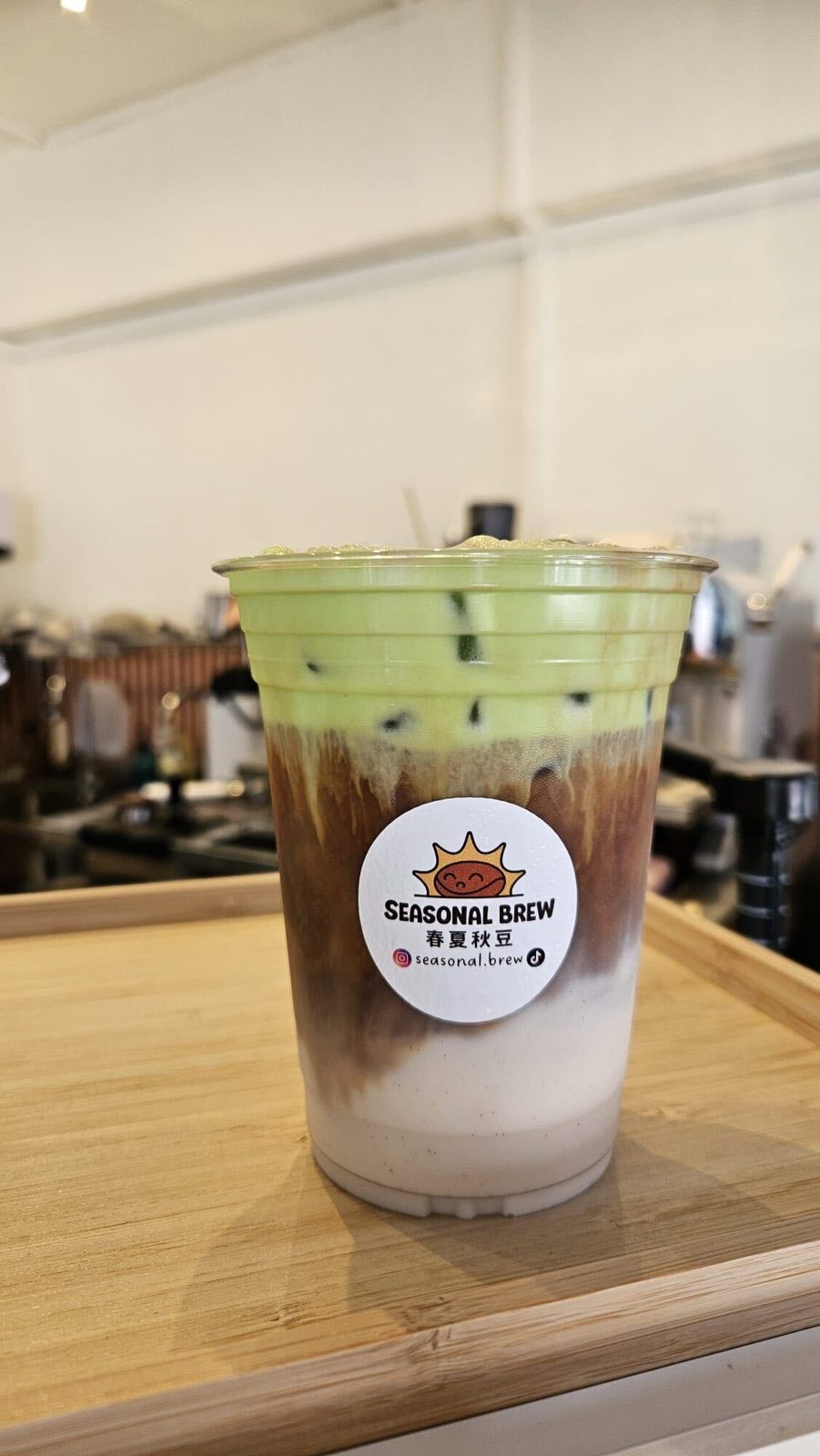 Iced drink from Seasonal Brew